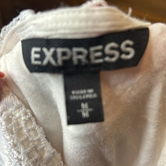 EXPRESS gorgeous, layered lace knit dress excellent condition - Picture 7 of 7